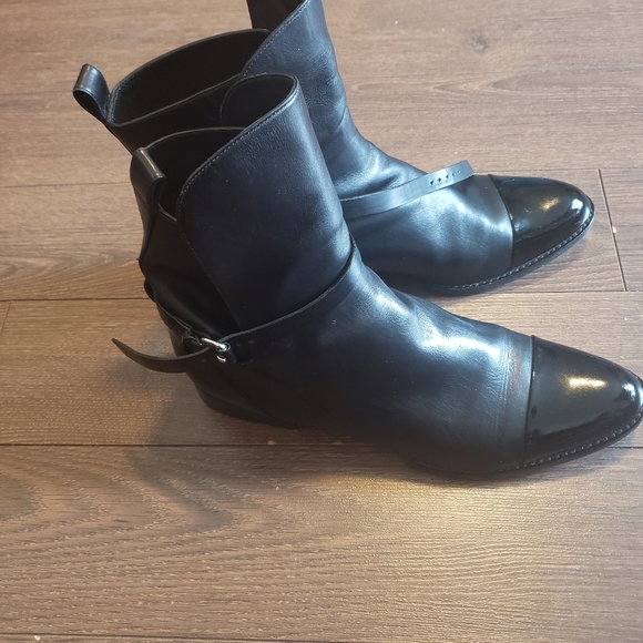 Alexander Wang Side Buckle closure Leather Boots - Picture 3 of 15